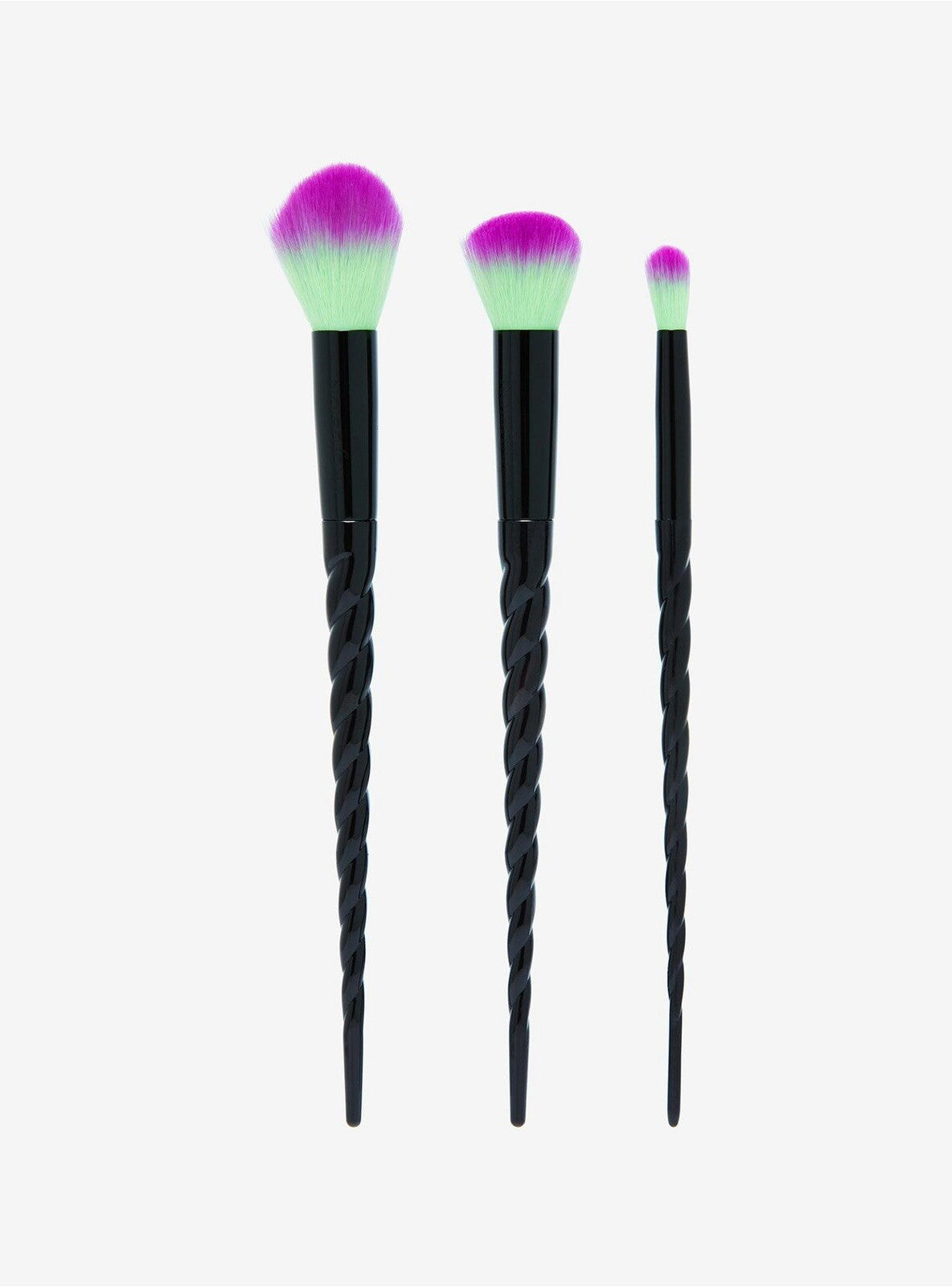 Electric Gothic Makeup Brush Set with Coffin Case - Spooky Beauty Tools