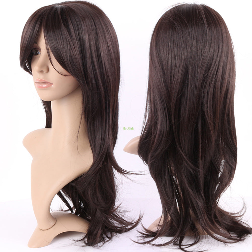 Long Ombre Wigs - Heat Resistant Synthetic Hair, Thick Full Wigs