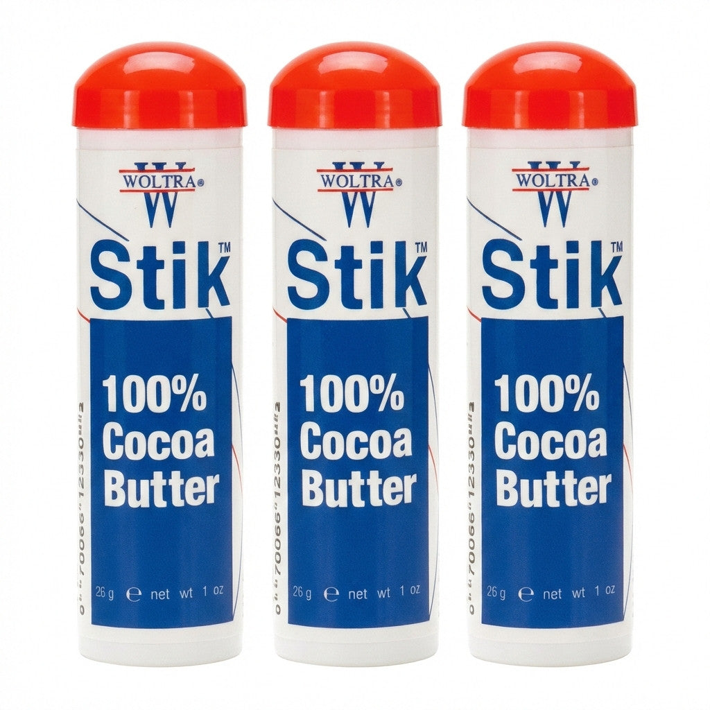 100% Cocoa Butter Stick, 1 oz - 3 Pack