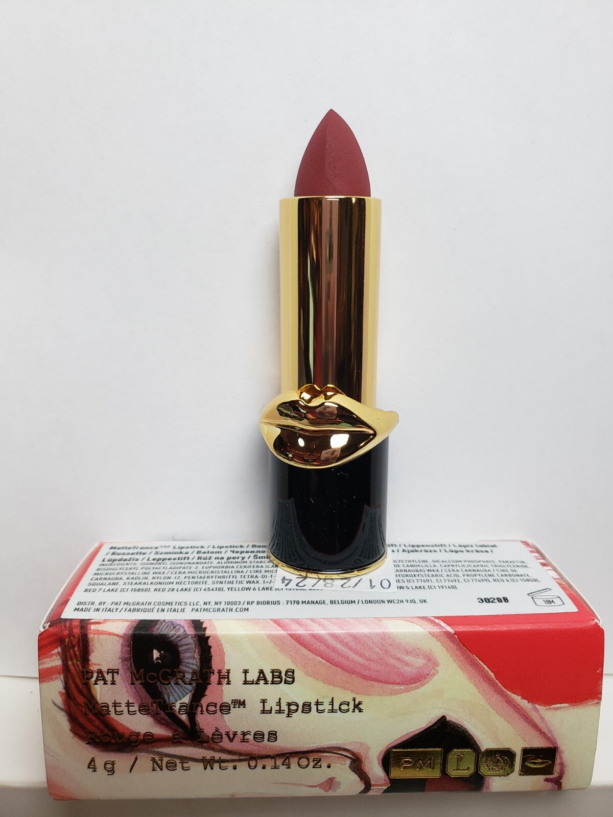 Pat Mcgrath Labs Flesh 3 Deep Rose Matte Lipstick - 0.14 oz