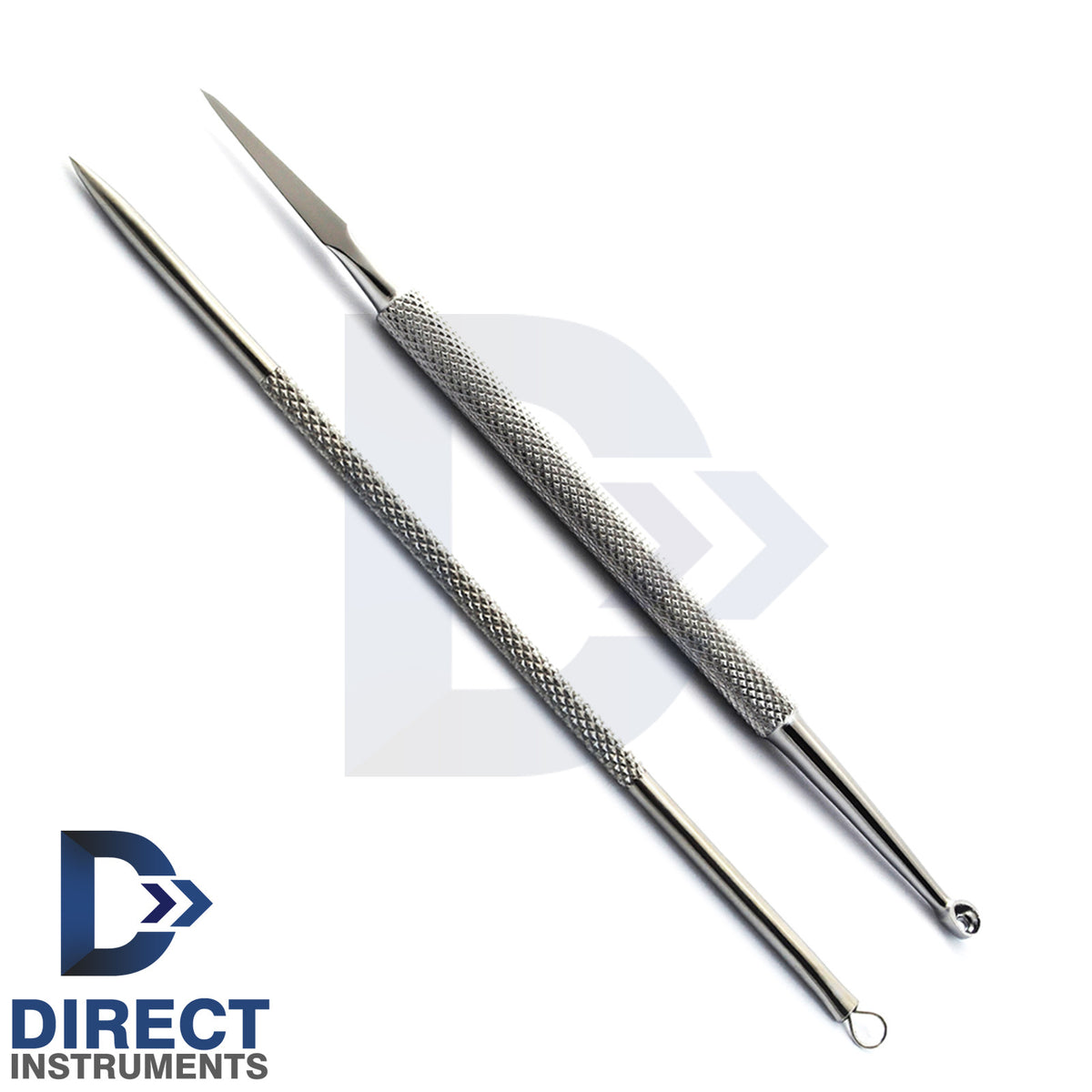 2Pcs Blackhead Comedone Extractor Needles - Acne Pimple Blemish Removers