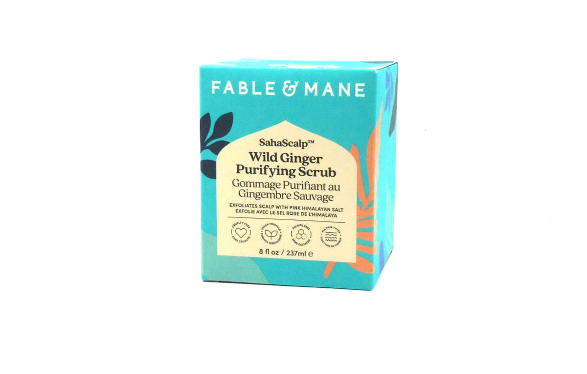 Fable & Mane SahaScalp™ Wild Ginger Purifying Scrub 8 fl oz ℮ NEW IN