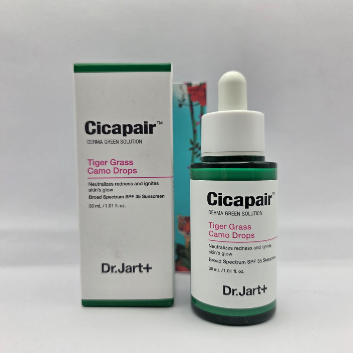 Dr. Jart Cicapair Tiger Grass Camo Drops SPF 35 Tinted Serum for Skin Repair