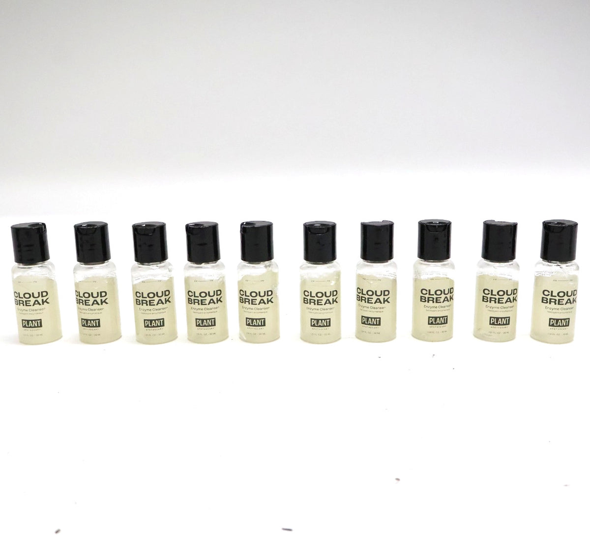 Plant Apothecary Cloud Break Enzyme Facial Cleanser Set - 10 x 30ml Travel Size