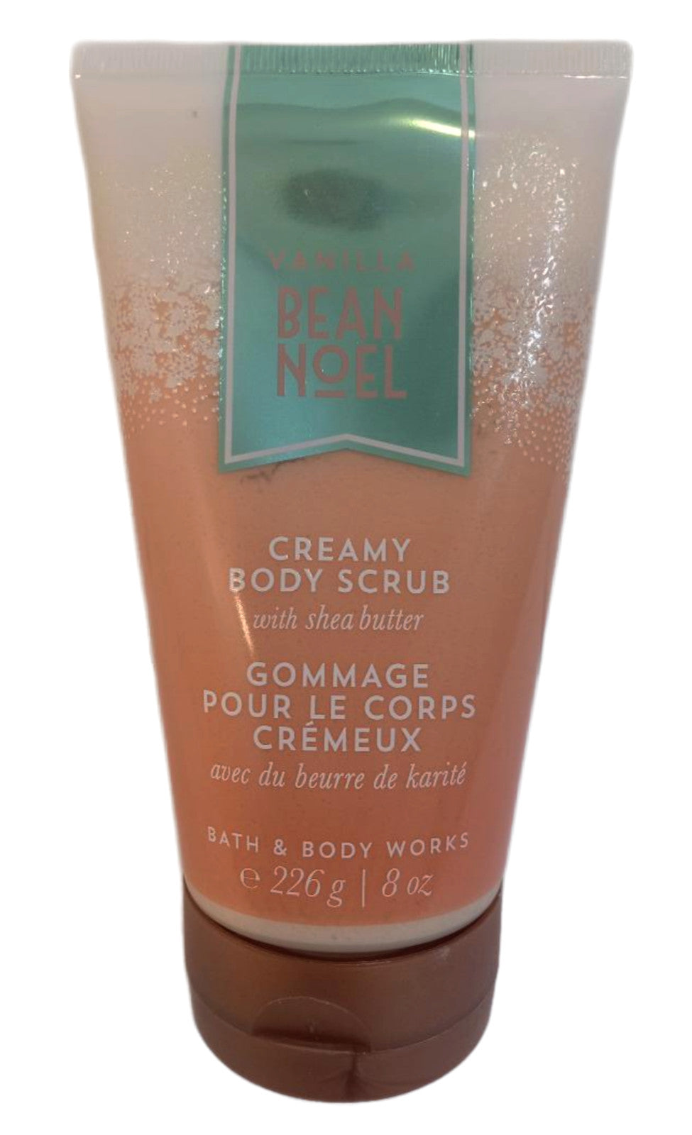 Bath & Body Works Scrub Vanilla Bean Noel Creamy 8 Oz Unboxed