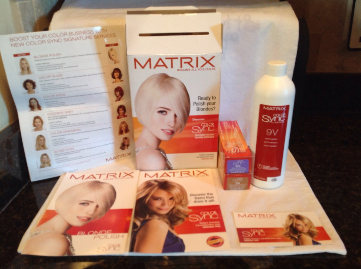 Blonde Polish Toning Service Kit with Activator