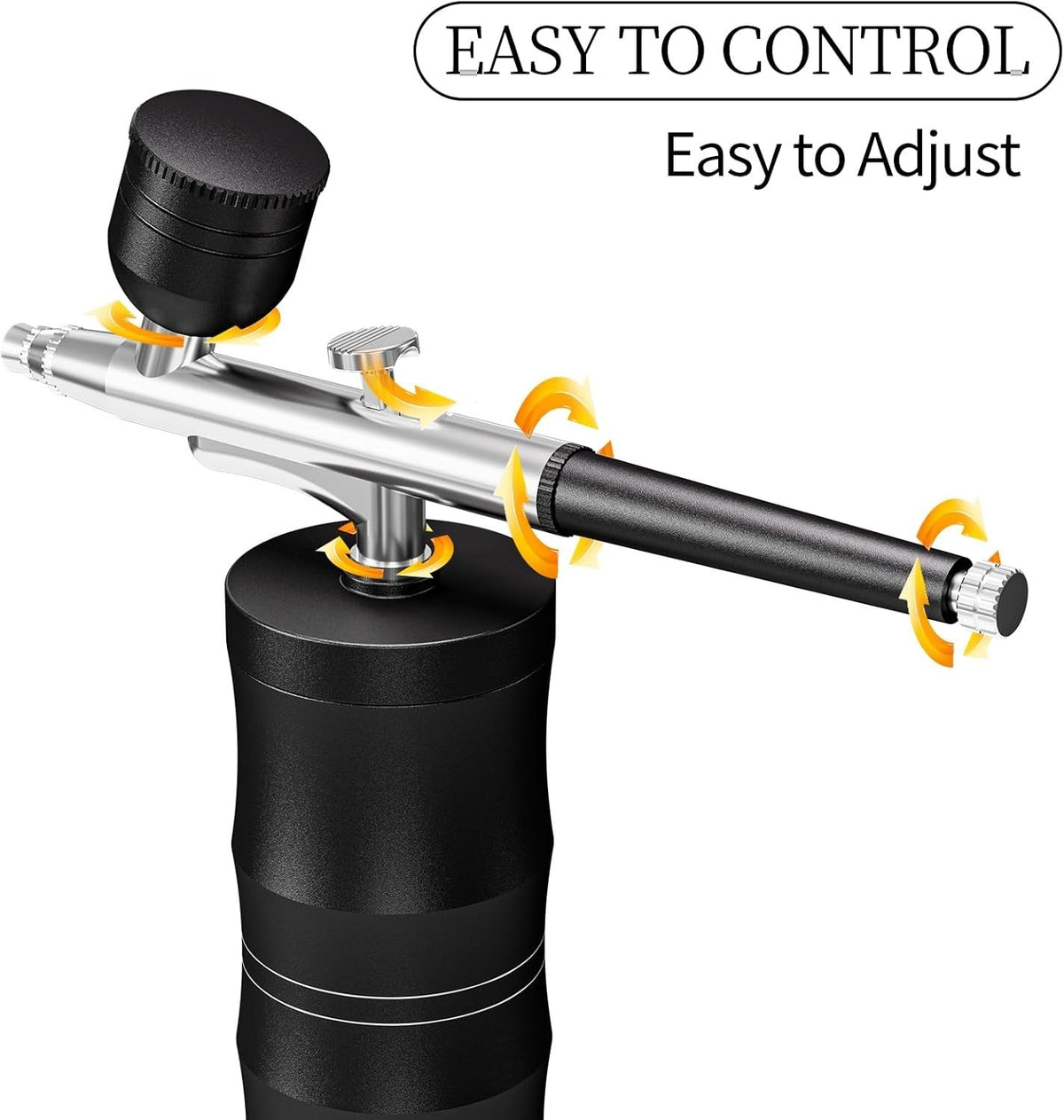 Professional Airbrush Kit with Compressor for Art, Makeup, Nail & Cake Decorating