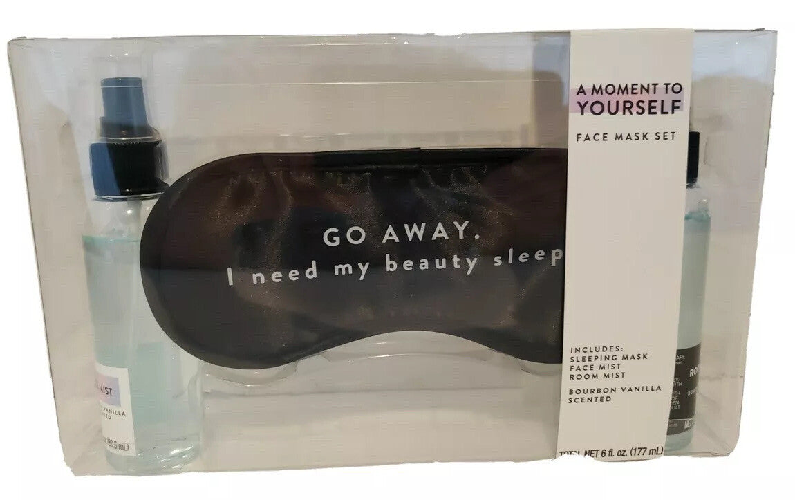 Sleep Set with Face Mask, Face Mist & Room Spray - Relax & Unwind