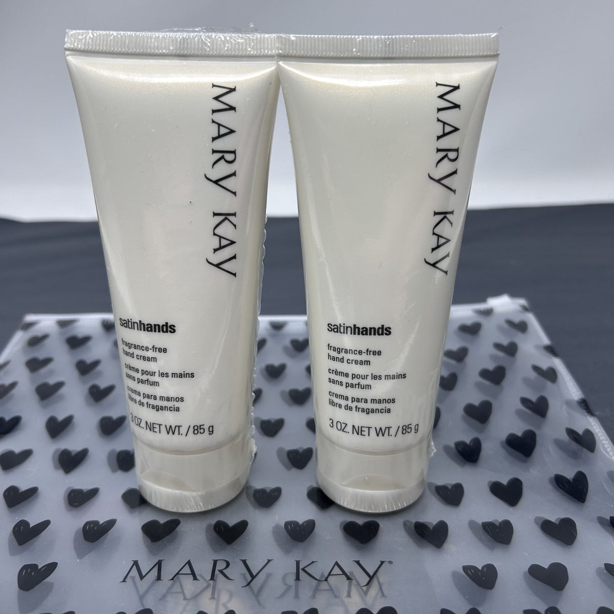 Satin Hands Fragrance Free Hand Cream 3 oz (Lot of 2)