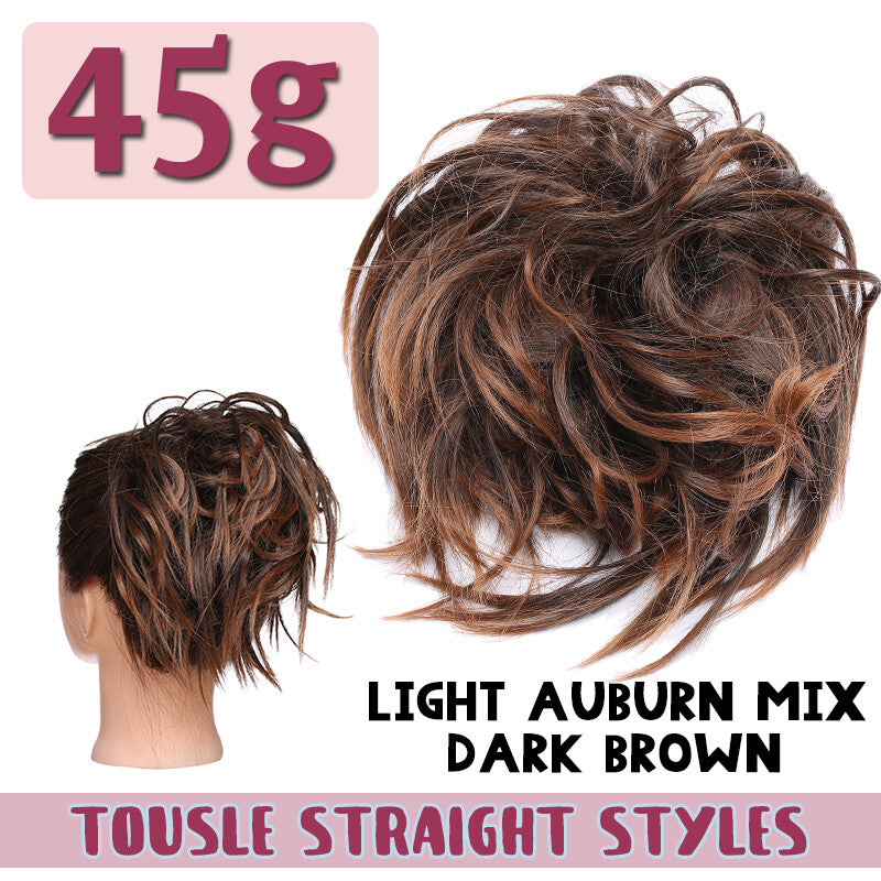 Thick Large Messy Bun Hair Piece Scrunchie Updo Wrap Hair Extensions