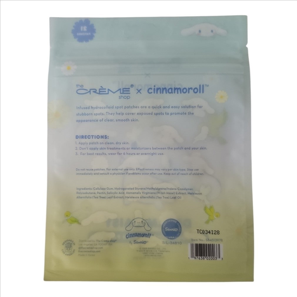 Hydrocolloid Acne Patches Set - Cinnamoroll Dream Daisy 63 Count 3 Pack