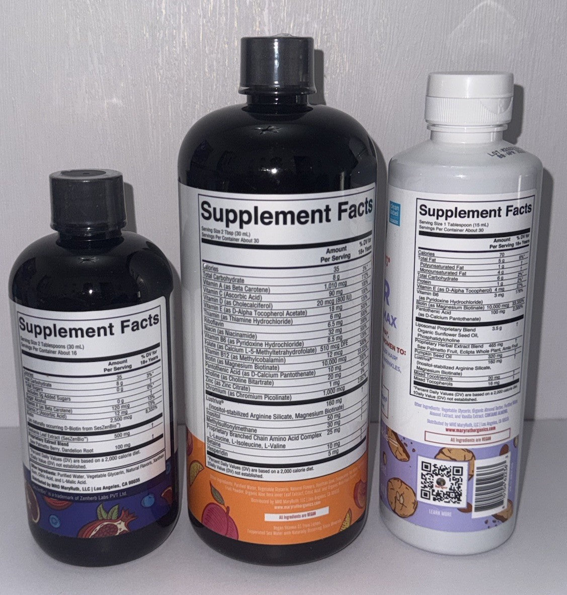 Hair Growth Essentials Bundle - Liquid Multivitamin & Formula Set