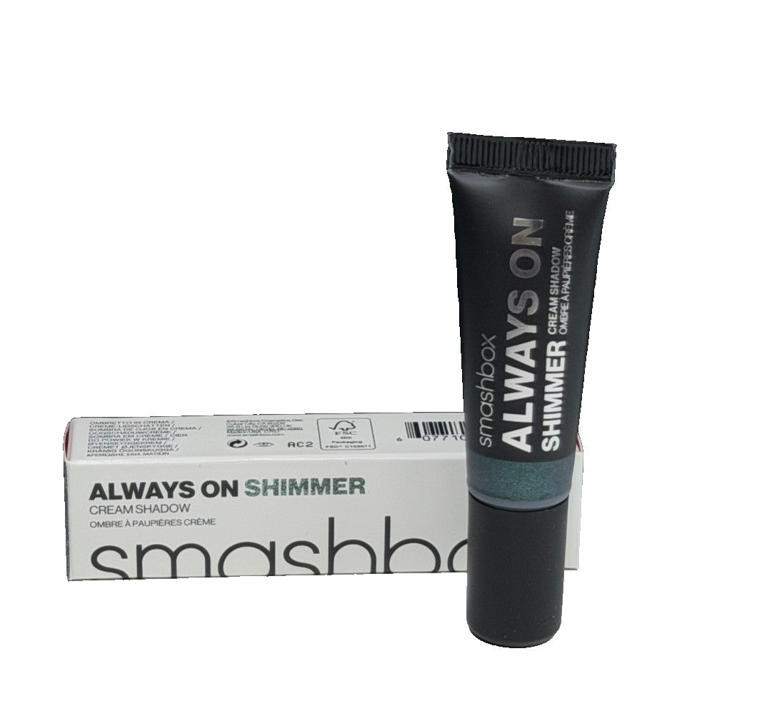 Cream Eyeshadow Emerald Shimmer Long-Wear Eye Makeup 0.34 oz