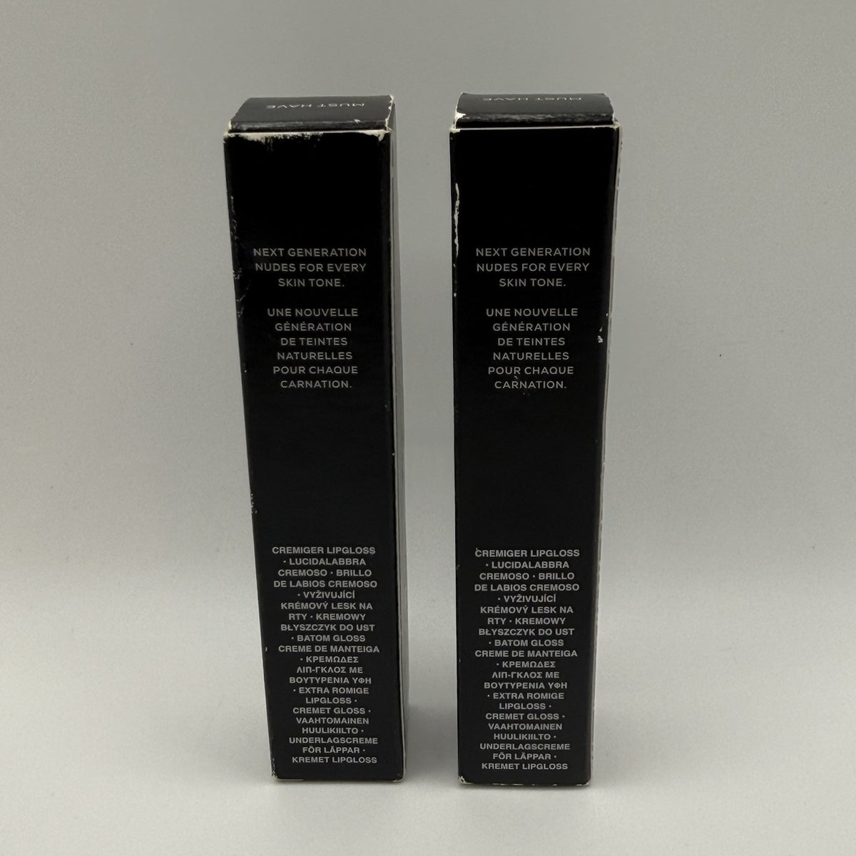 Lip Gloss Set - Moisturizing Rosy Nude Gloss for Daily Wear, 2 Pack