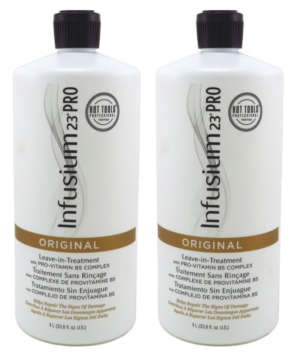 Hair Leave-In Treatment with Pro-Vitamin B5 - Deep Repair & Detangling, 33.8 oz (Pack of 2)