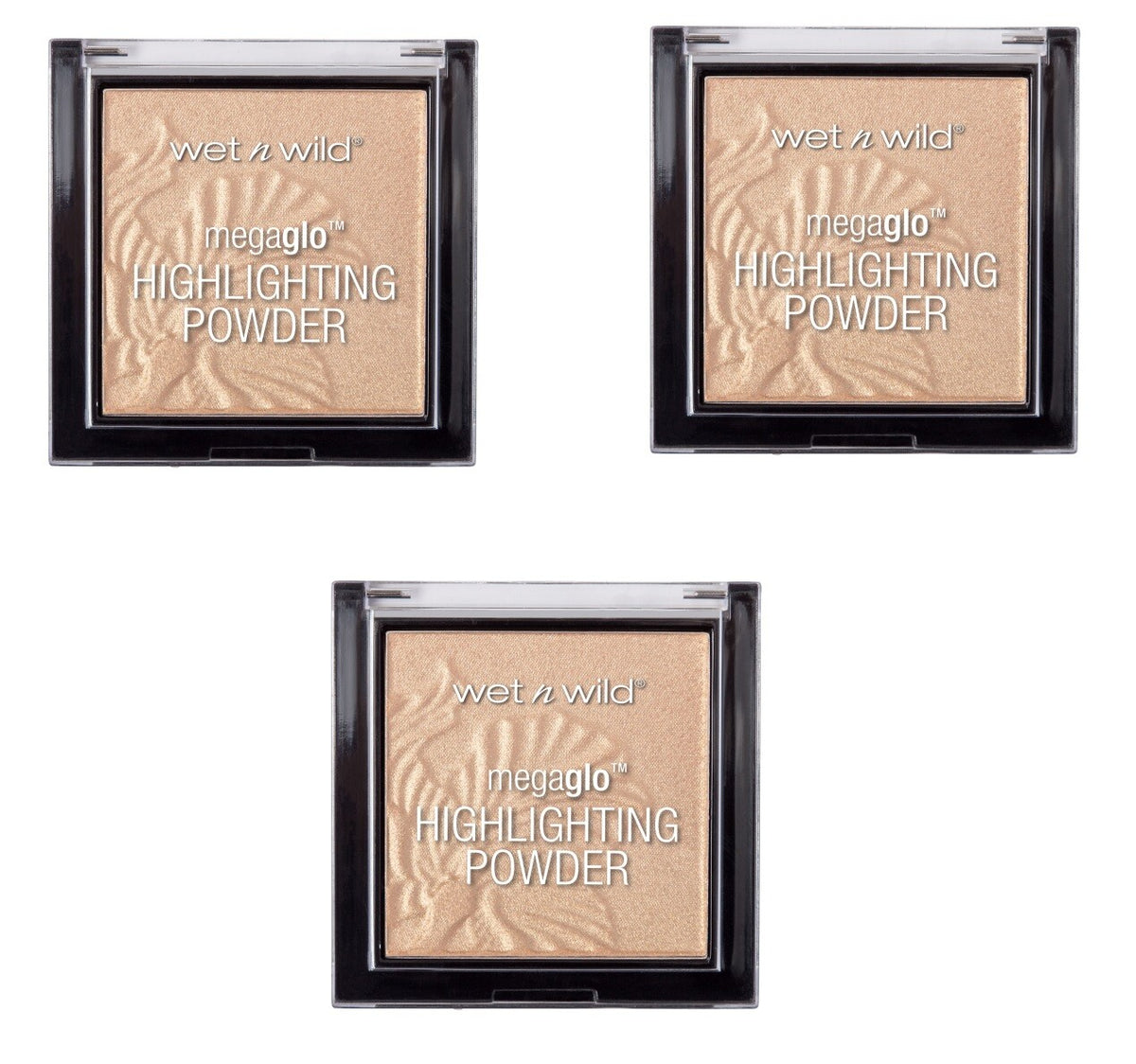 Set of 3 Wet n Wild MegaGlo Highlighting Powders - Multiple Shades