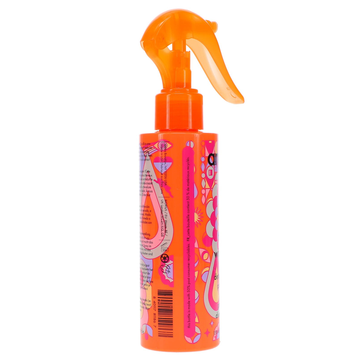 Amika Detangling Primer Spray 5 oz for Frizz Control & Shine