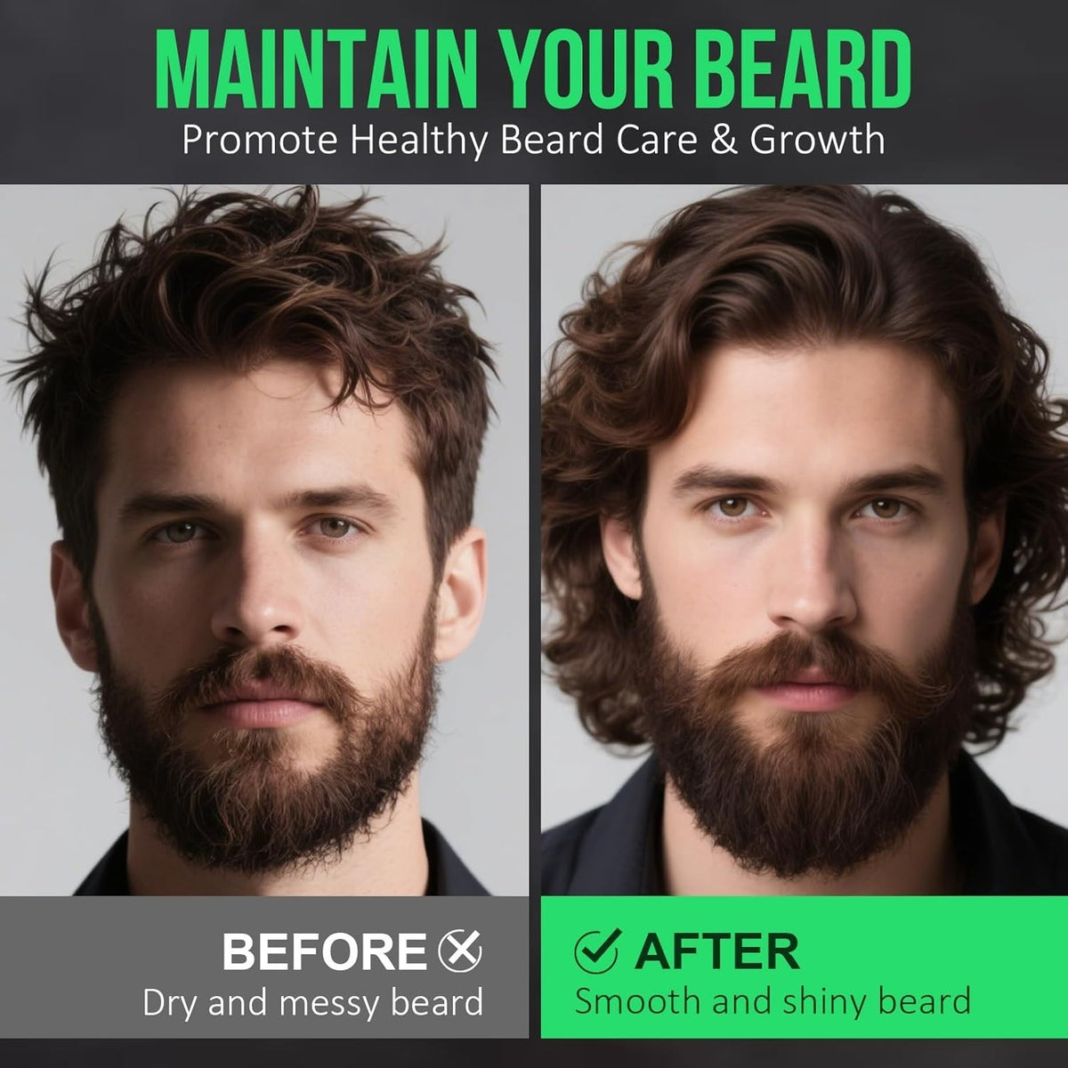 Organic Jojoba & Argan Oil Beard Oil - Nourishing, Softening & Strengthening 4.25 Oz
