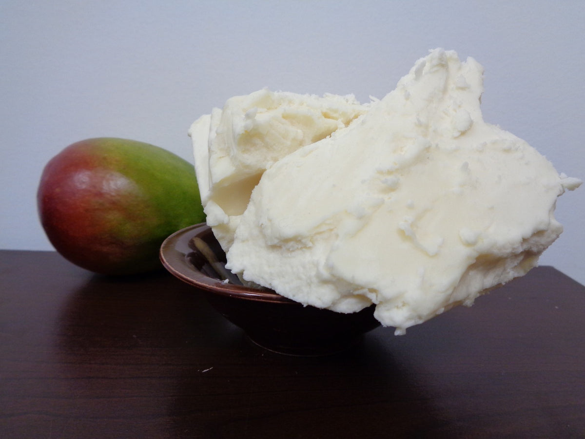 Raw Organic Mango Butter 100% Pure Unrefined