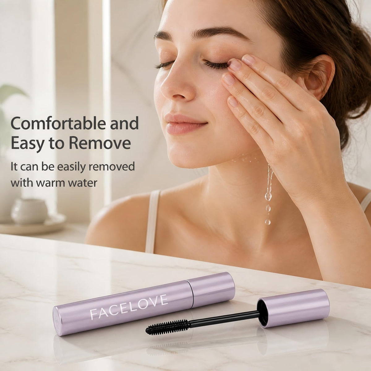 Lengthening and Volumizing Mascara for Sparse Lashes - Natural Look