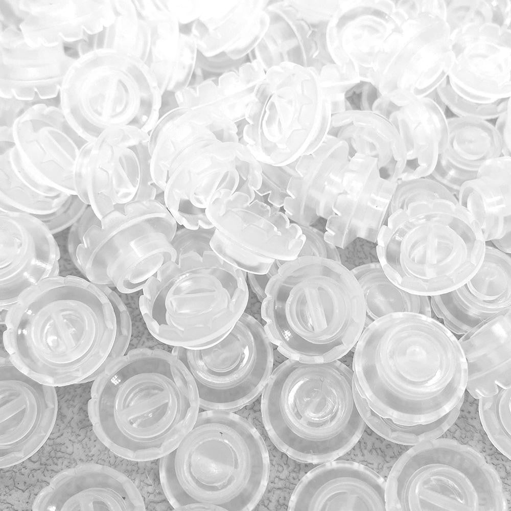 Disposable Eyelash Glue Fan Cup Rings Holder Container - 100Pcs