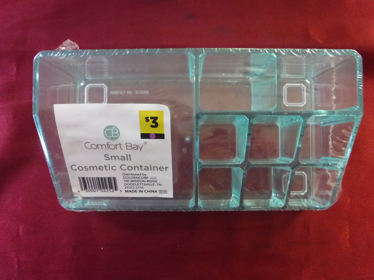 9 Slot Plastic Desk Organizer for Cosmetics and Makeup Storage