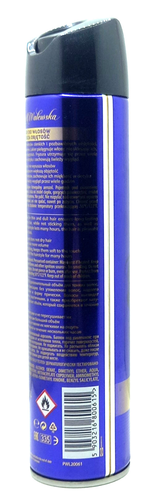 Women’s Volumizing Hair Spray 24H Hold - 8.45 Oz / 250 ml