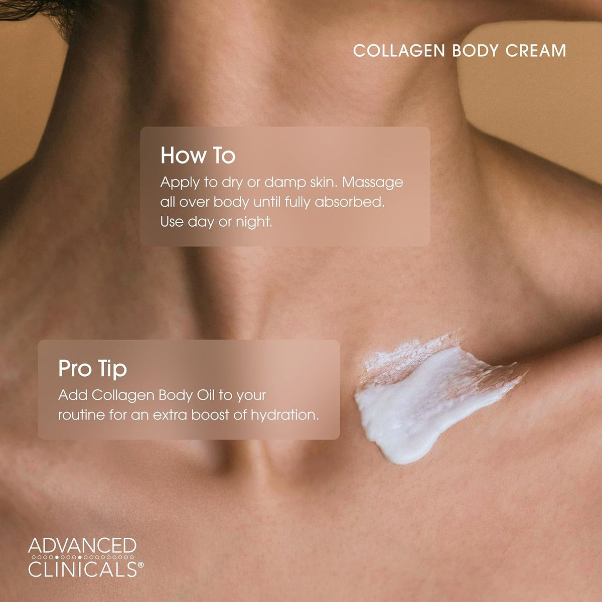 Collagen Body Lotion & Face Moisturizer with Vitamin E – 2-Piece Set