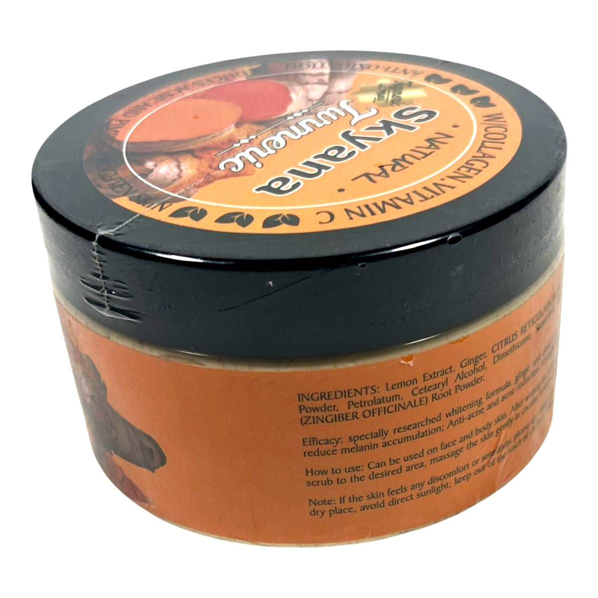 Natural Skyana Turmeric Shea Sugar Scrub 250g - Reduces Acne / Pimples