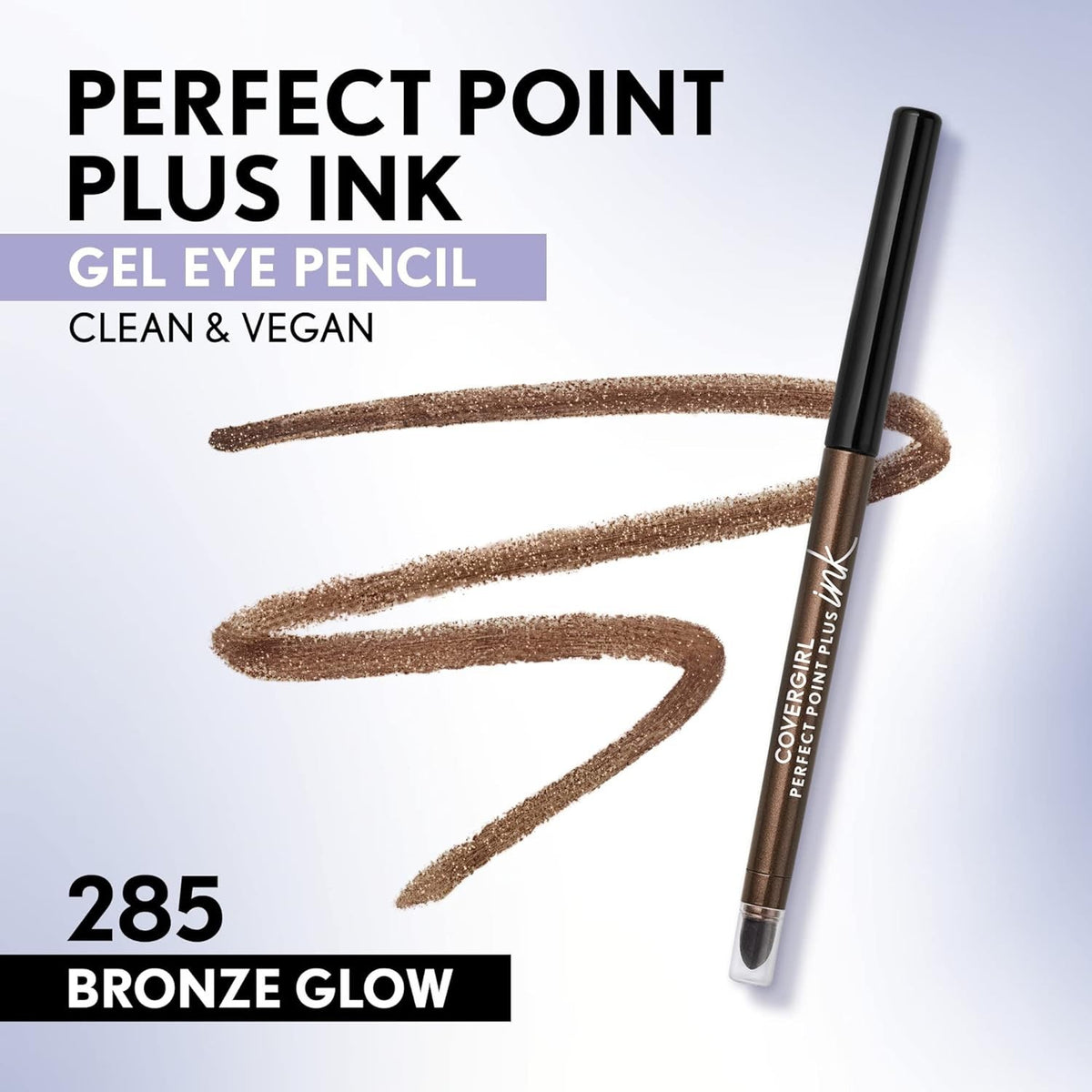 2 Pack Gel Eye Pencil - Waterproof, Smudge Proof, Bronze Glow
