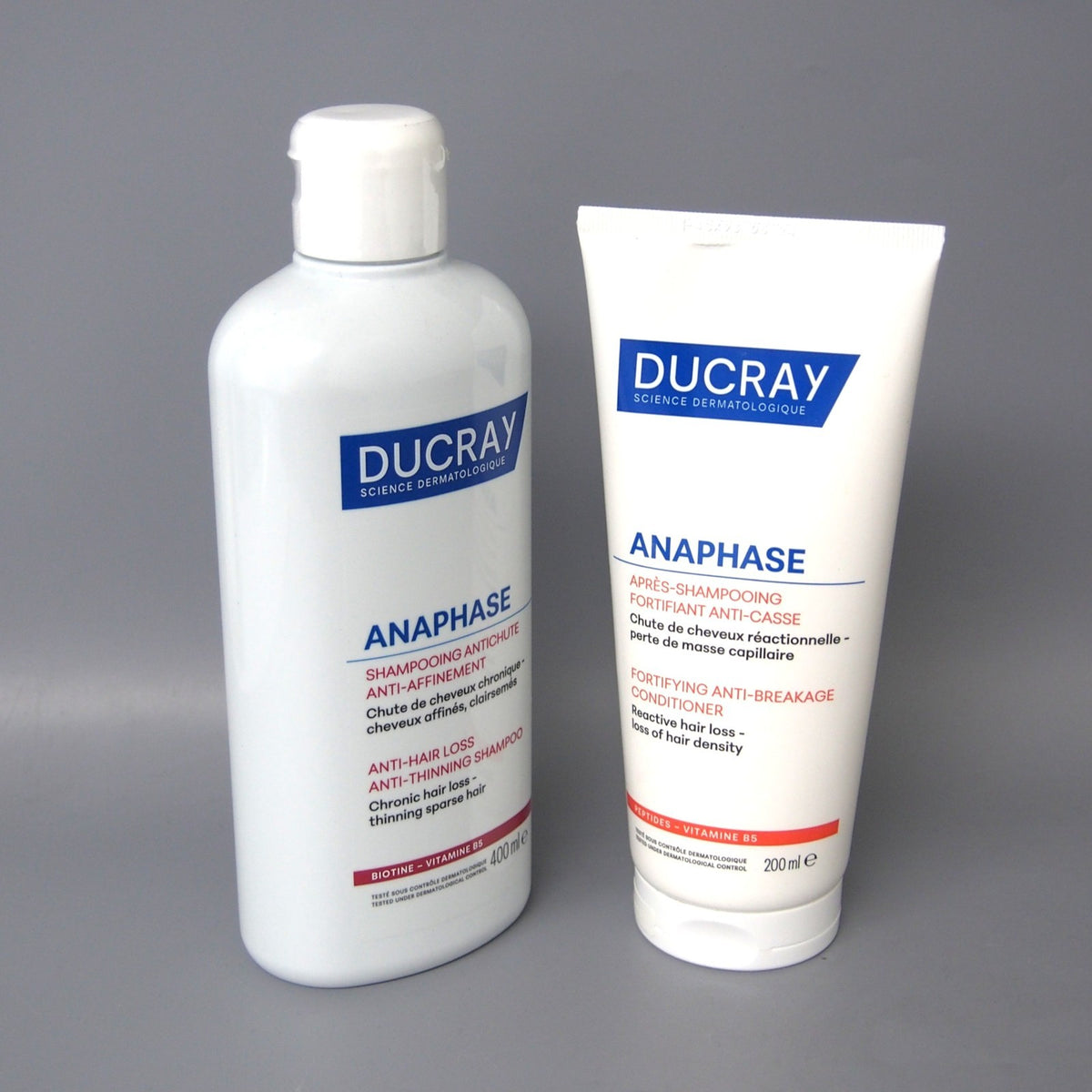 Ducray Anaphase+ Hair Loss Shampoo & Conditioner Set 400ml+200ml