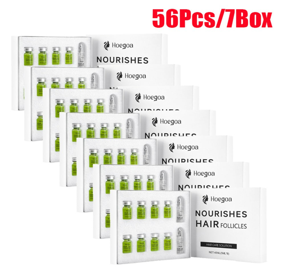 Hair Regrowth Serum with Microneedle Ampoules for Men & Women
