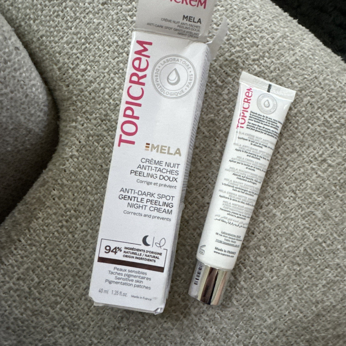 Topicrem MELA Anti-Dark Spot Face Day Cream SPF50+ 40ml Skin Brightening