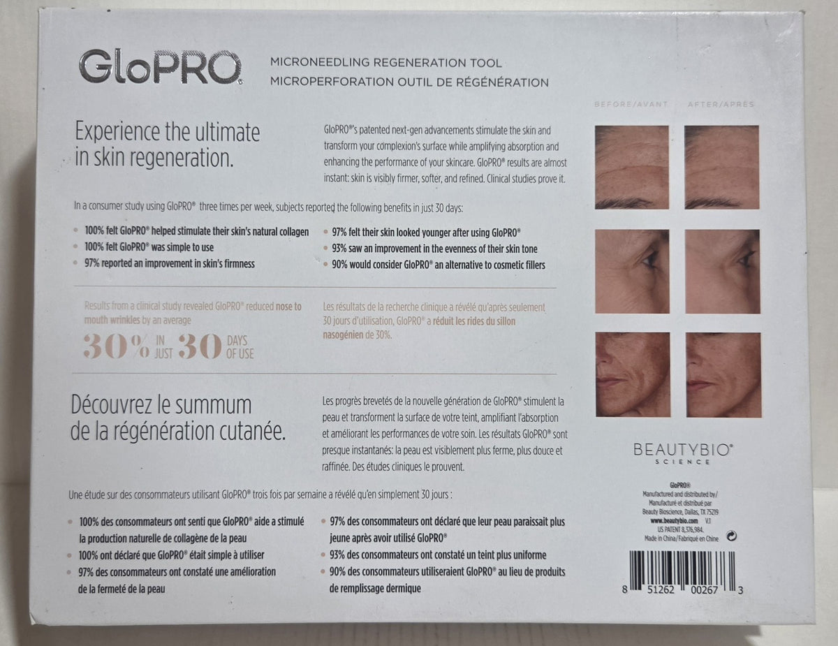 Microneedling Regeneration Tool with LED Light and USB Charger – Skin Rejuvenation Device