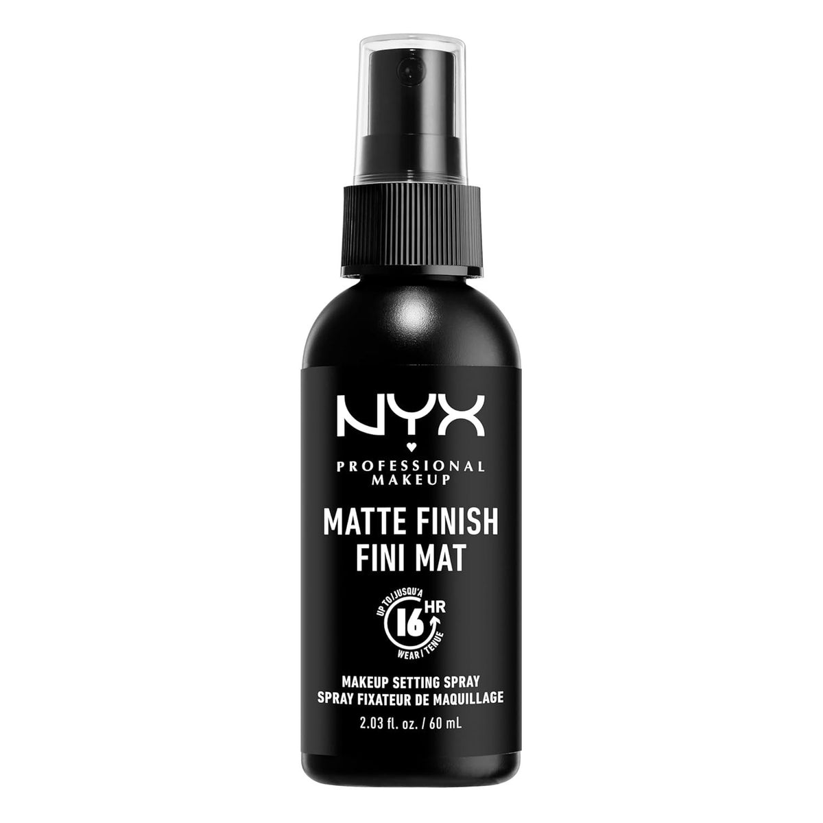 Matte Finish Setting Spray - Long Lasting Makeup Mist, Shine Control, 2 fl oz