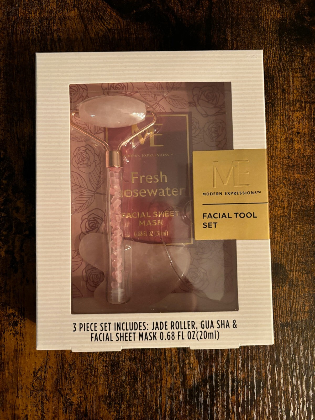 Facial Tool Set 3 Piece - Skin Care Massagers and Tools - New Sealed