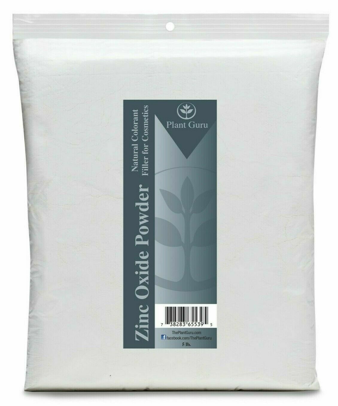 Non-Nano USP Zinc Oxide Powder for Skin Care Sunscreen & Baby Rash - Bulk