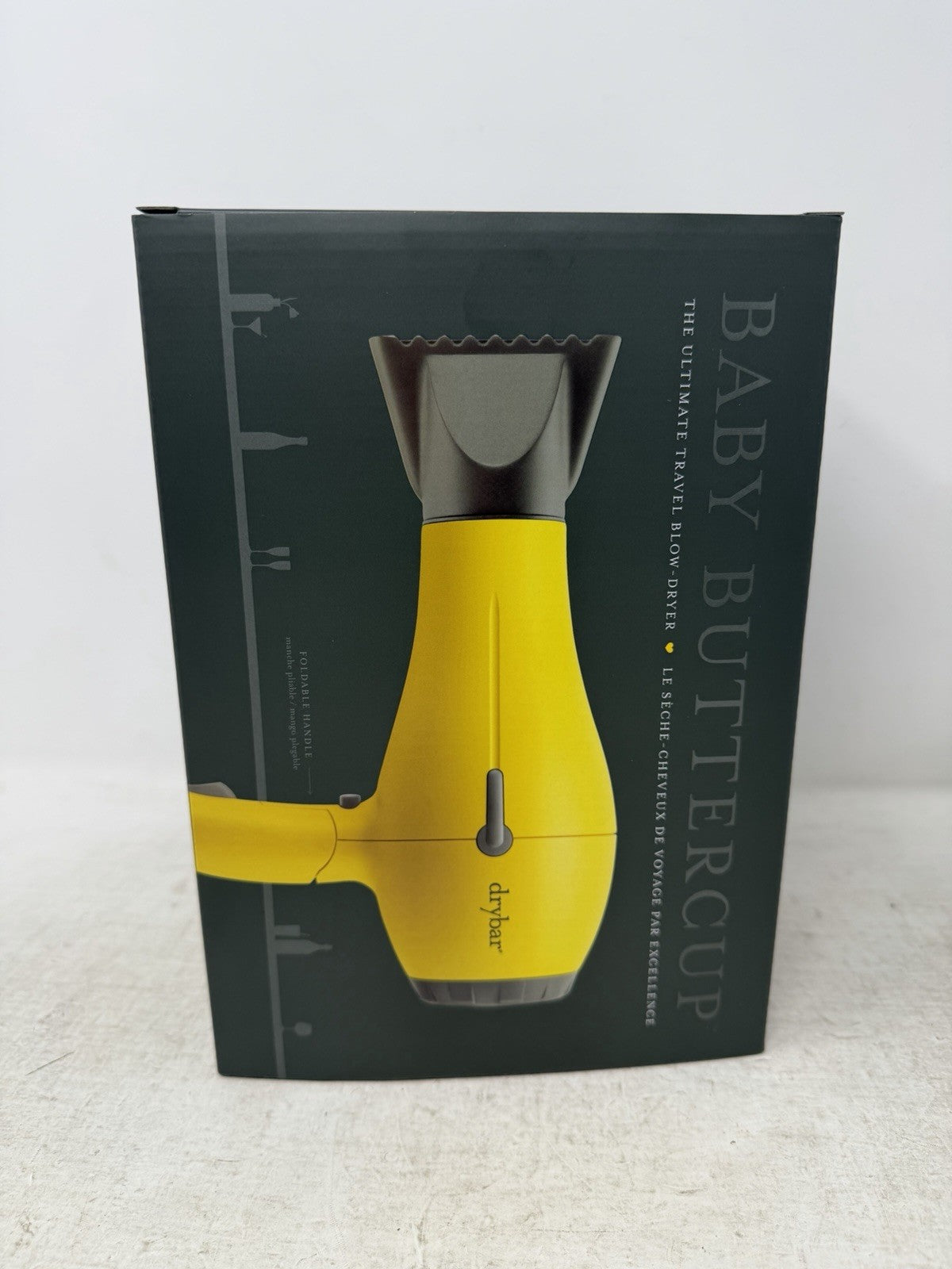 Drybar Baby Buttercup Travel Hair Dryer - Yellow Compact Styling Tool