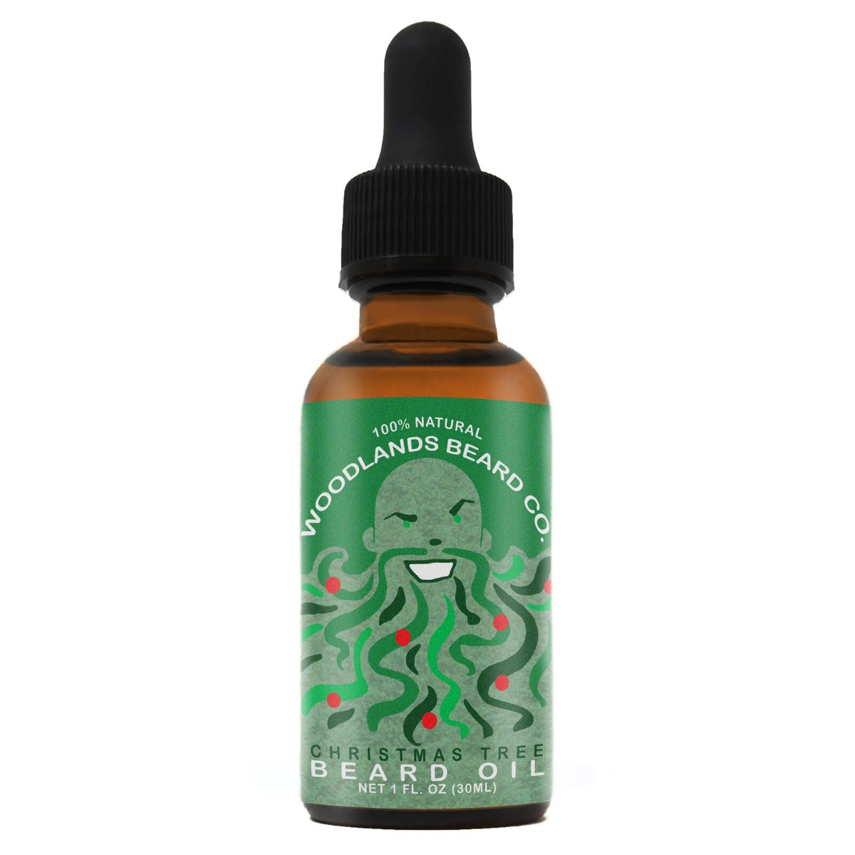 Christmas Tree Scent Beard Oil - Balsam Fir, Cypress, Spruce & Orange