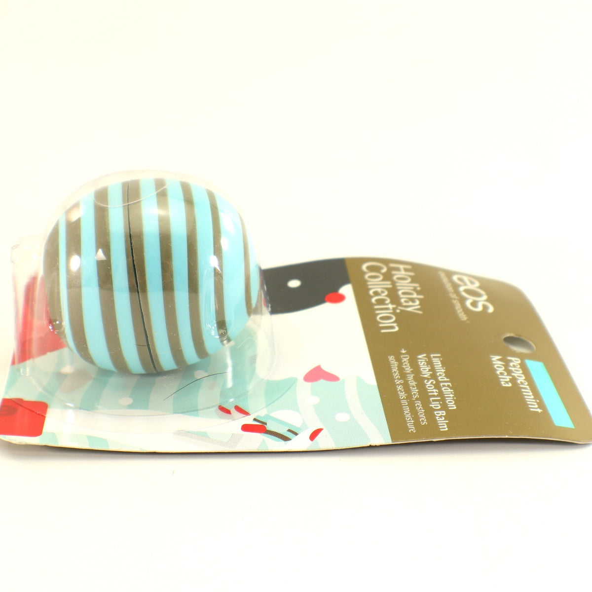 Limited Edition Peppermint Mocha Lip Balm Set - Egg Shaped, Hydrating, 2 Pack