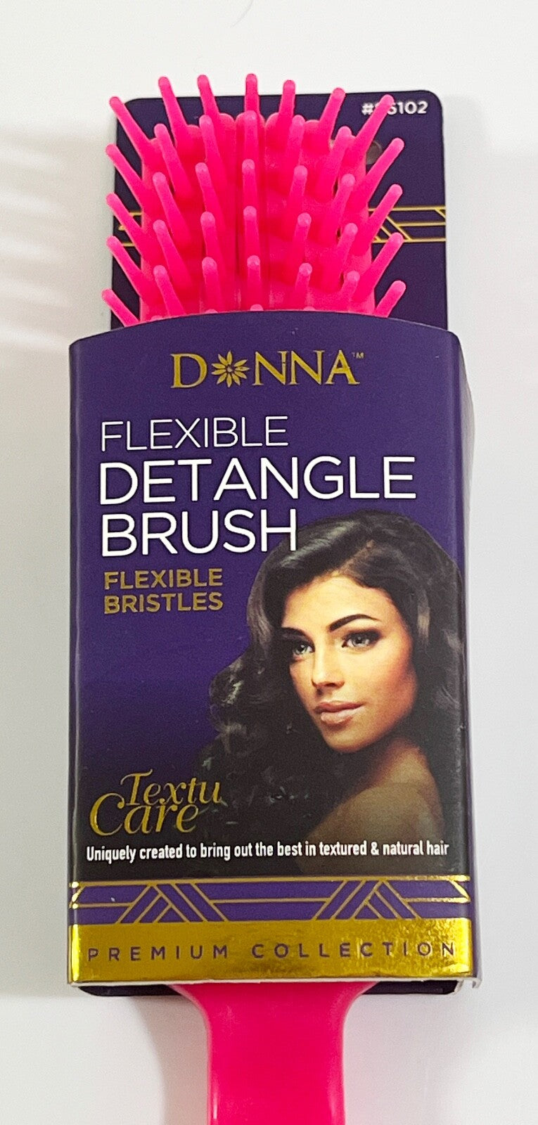 Donna Flexible Detangle Hair Brush for Wet & Dry Hair