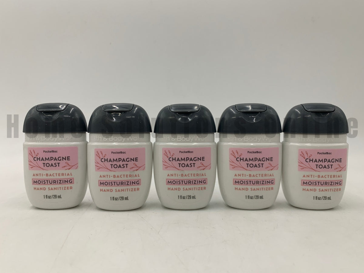 Hand Sanitizer PocketBac 1 fl oz Set of 5 - Champagne Toast