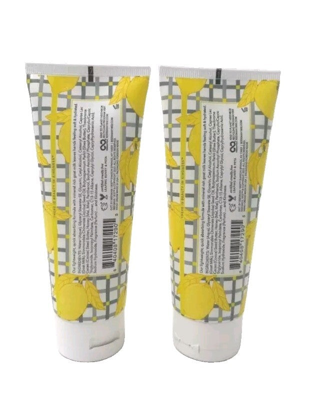 Beekman 1802 Sunshine Lemon Goat Milk Hand Cream Duo