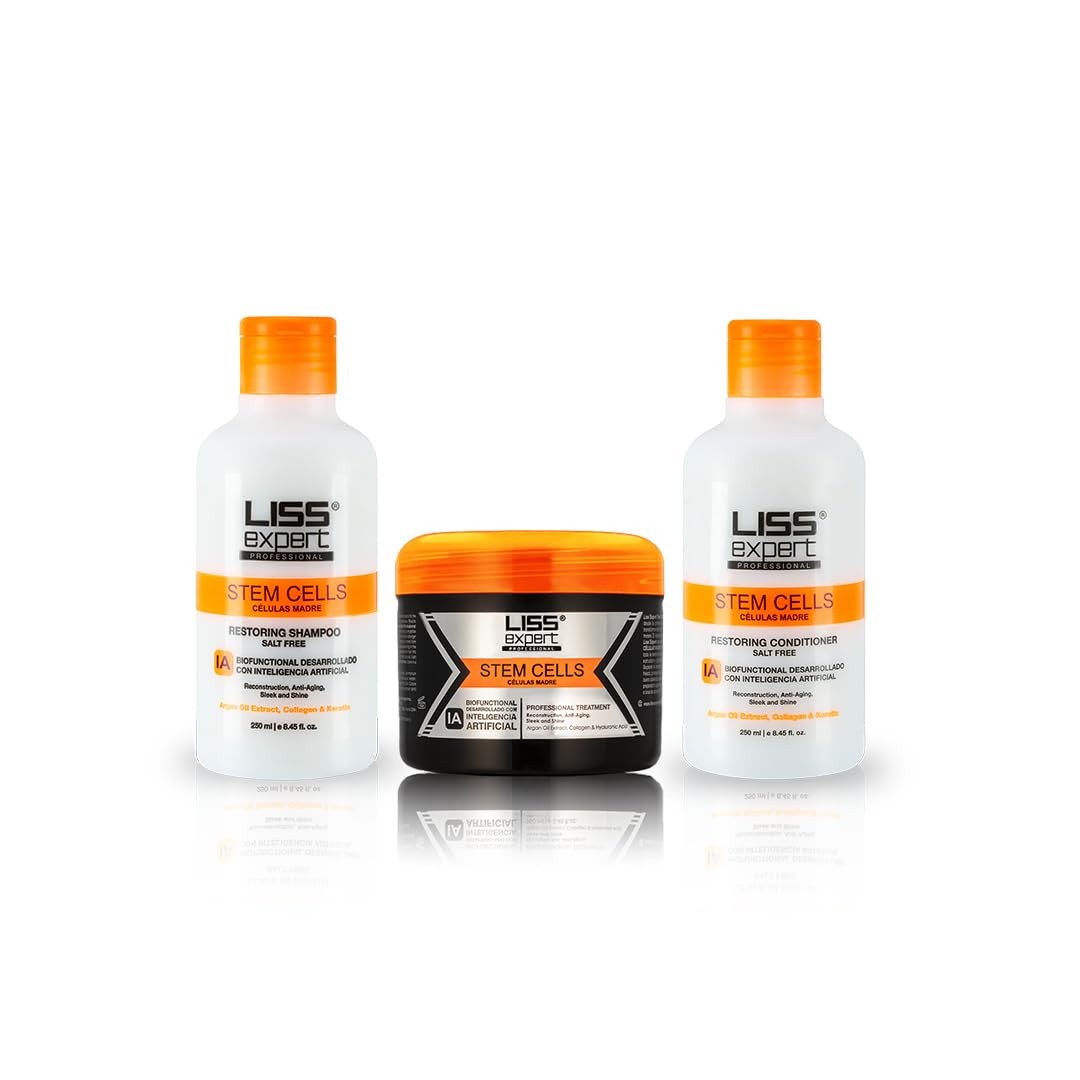 Hair Smoothing Treatment with Stem Cells - Shoulder Length Hair, Organic & Formaldehyde-Free