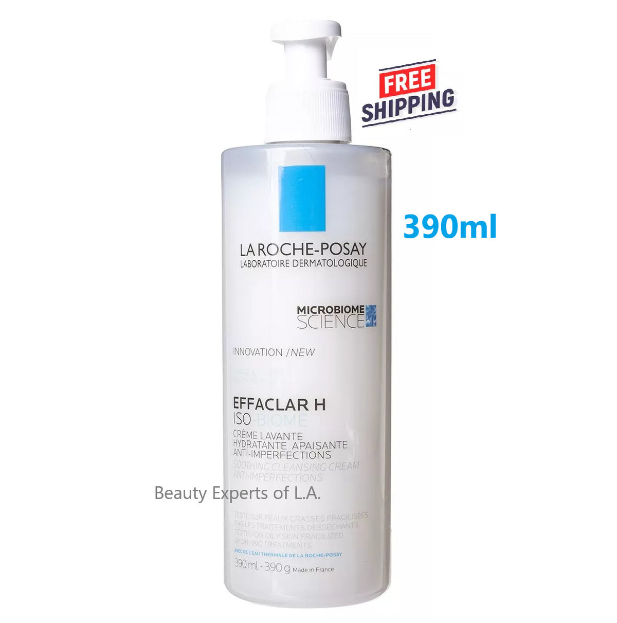 Cleansing Cream for Acne-Prone Skin 390ml - Moisturizing & Soothing