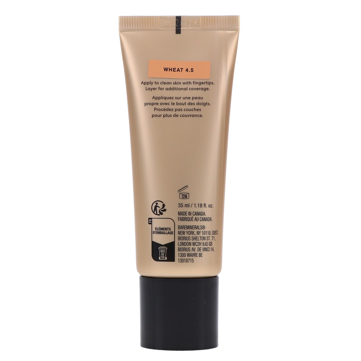 BareMinerals Complexion Rescue Tinted Moisturizer SPF 30 Wheat 1.18 oz - Light Coverage