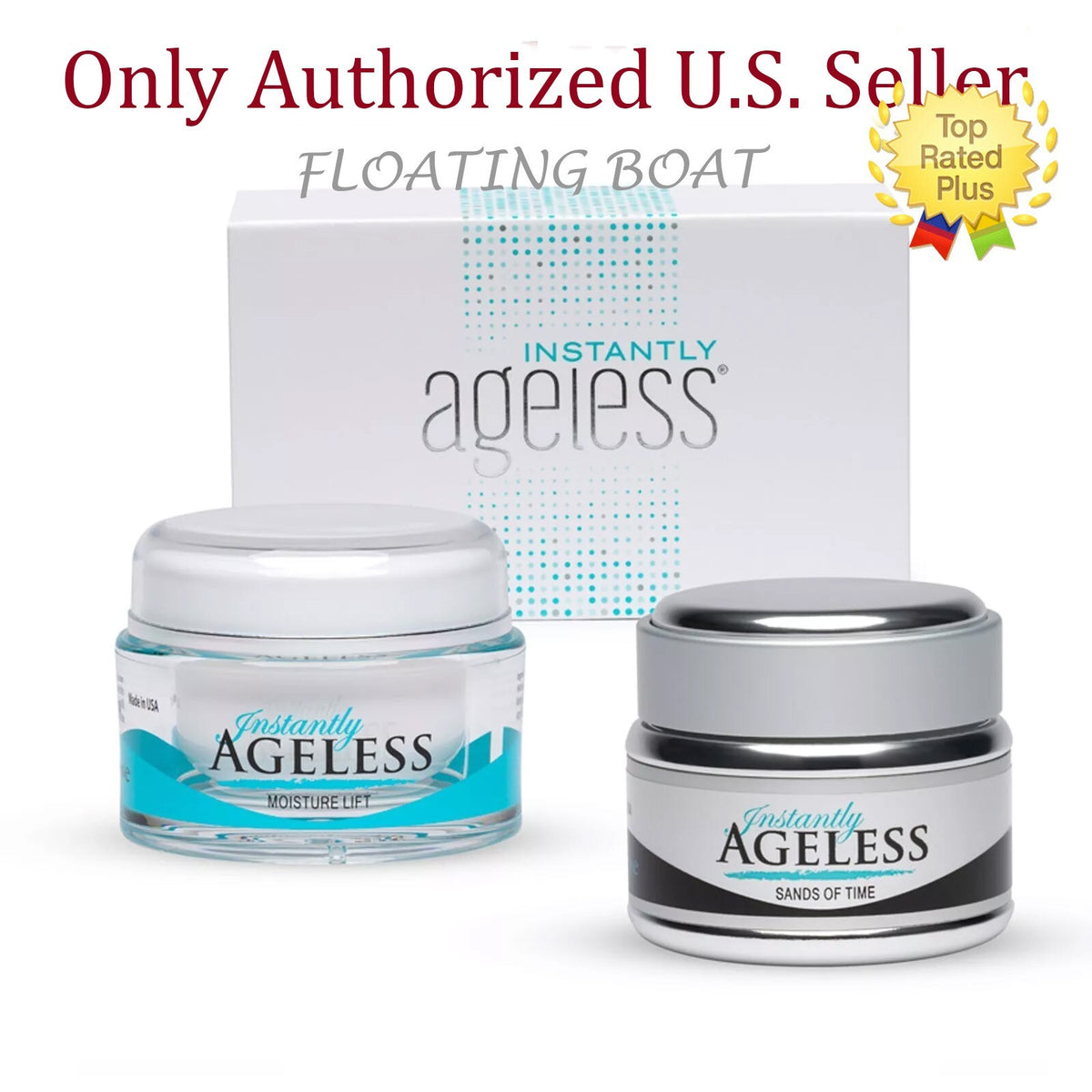 Instantly Ageless Face Lift Vials with Moisturizer - 25 Vials in Box