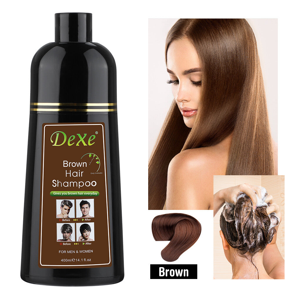 Hair Color Shampoo – 5-Minute Grey Hair Coverage