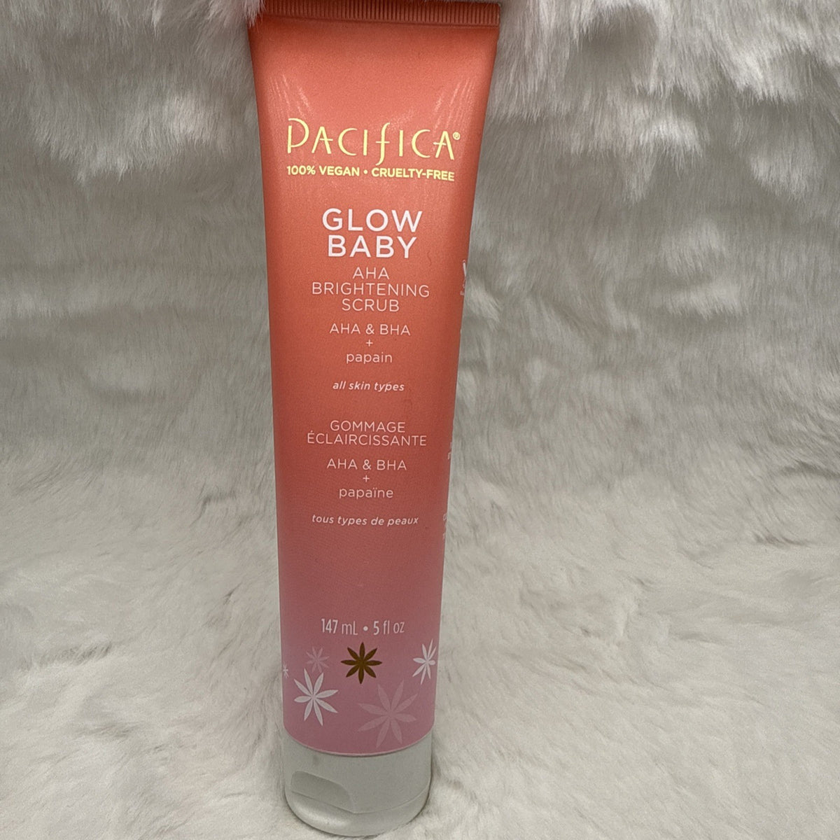 Pacifica Glow Baby AHA Brightening Scrub 5 fl.oz - New & Sealed
