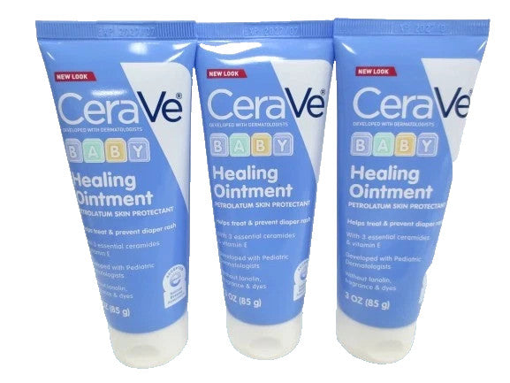 Baby Healing Ointment Skin Protectant 3 oz - 3 Pack